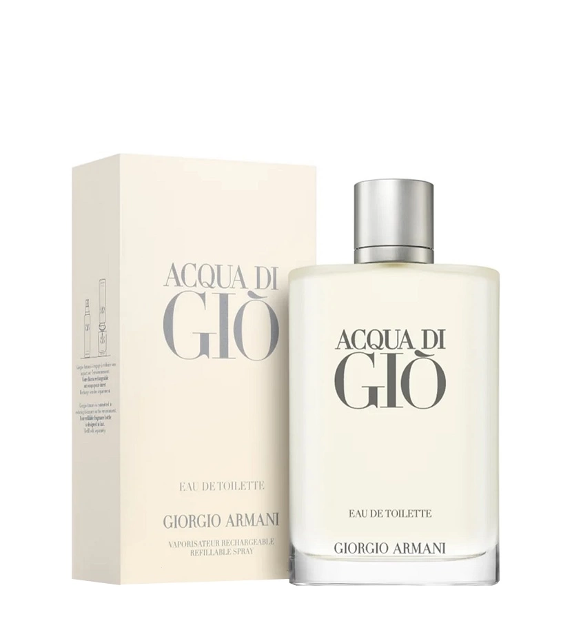 Acqua Di Gio Giorgio Armani 100 Ml EDT Recargable - VALMARA Acqua Di Gio Giorgio Armani 100 Ml EDT Recargable - VALMARA