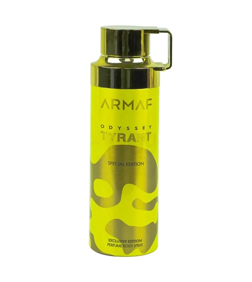 Spray Perfumado odyssey Tyrant Armaf  200 Ml - VALMARA