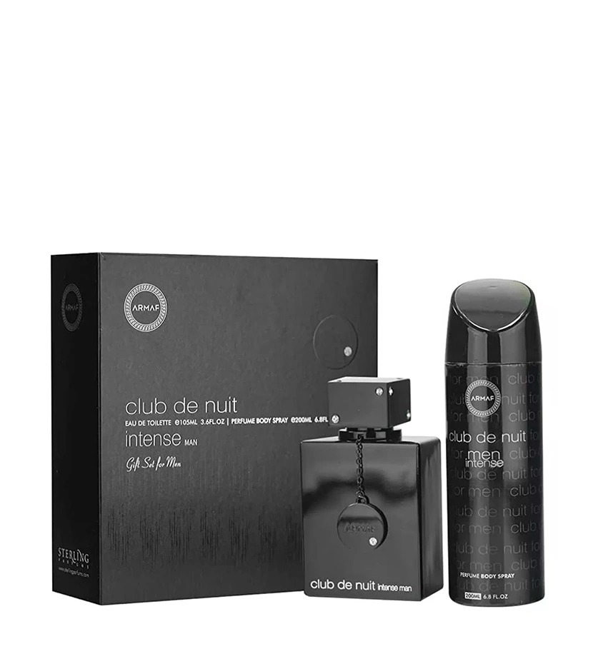Set Club De Nuit Intense De Armaf 2 Pcs EDT - VALMARA