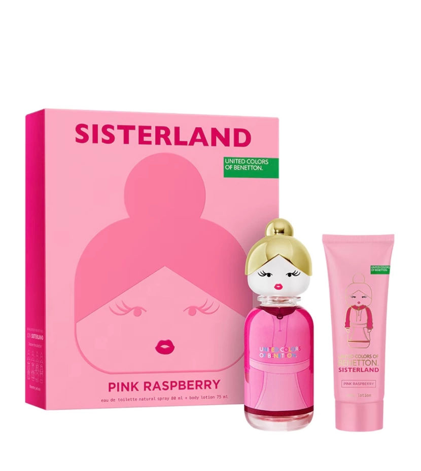 Estuche Sisterland Pink Raspberry De Benetton 2 Pcs Mujer EDP - VALMARA