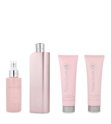Set 18 De Perry Ellis 4 Pcs Mujer EDP