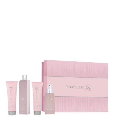 Set 18 De Perry Ellis 4 Pcs Mujer EDP