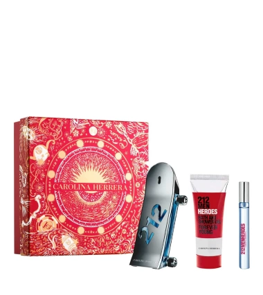 Set 212 Heroes Carolina Herrera Hombre 3 Pcs EDT