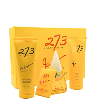 Set 273 Rodeo Drive Fred Hayman 4 Pcs Mujer