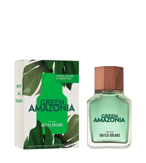 Benetton Green Amazonia for Him 100 Ml EDT