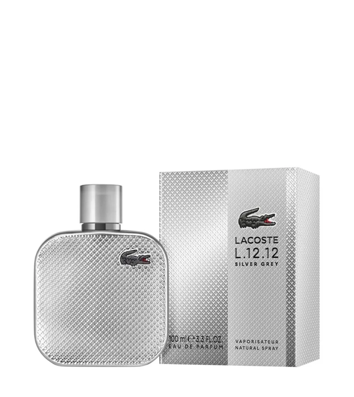 L.12.12 Silver Grey Lacoste 100 Ml EDP Hombre - VALMARA