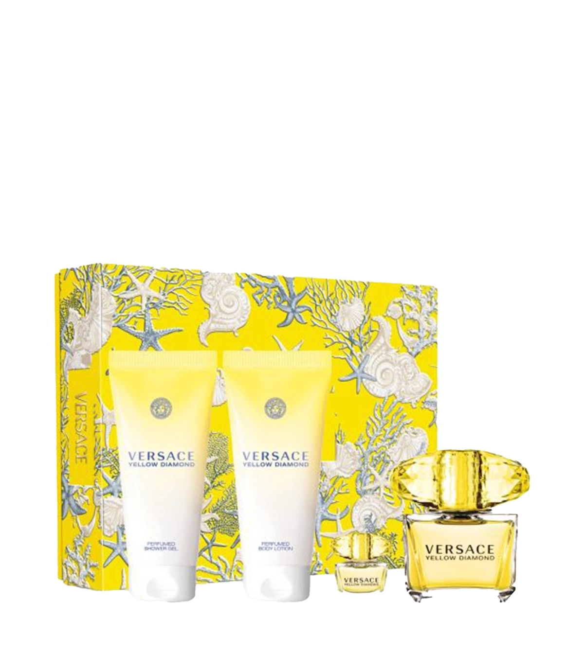 Set Versace Yellow Diamond 4 Pcs Mujer - VALMARA