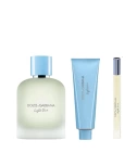 Set Light Blue De Dolce & Gabbana 3 Pcs Hombre EDT - VALMARA