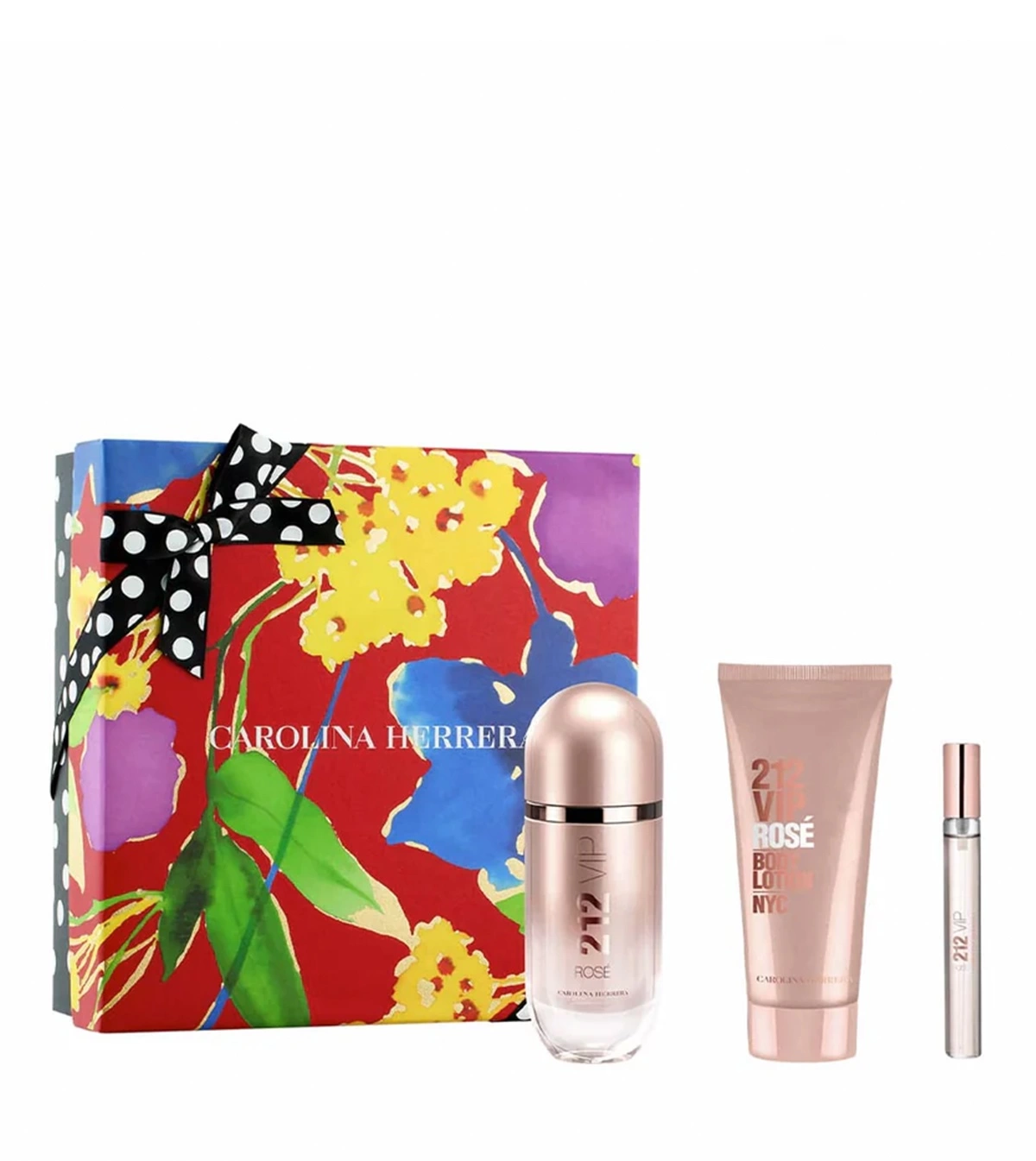 Set 212 VIP Rosé Carolina Herrera 3 Pcs EDP Mujer - VALMARA