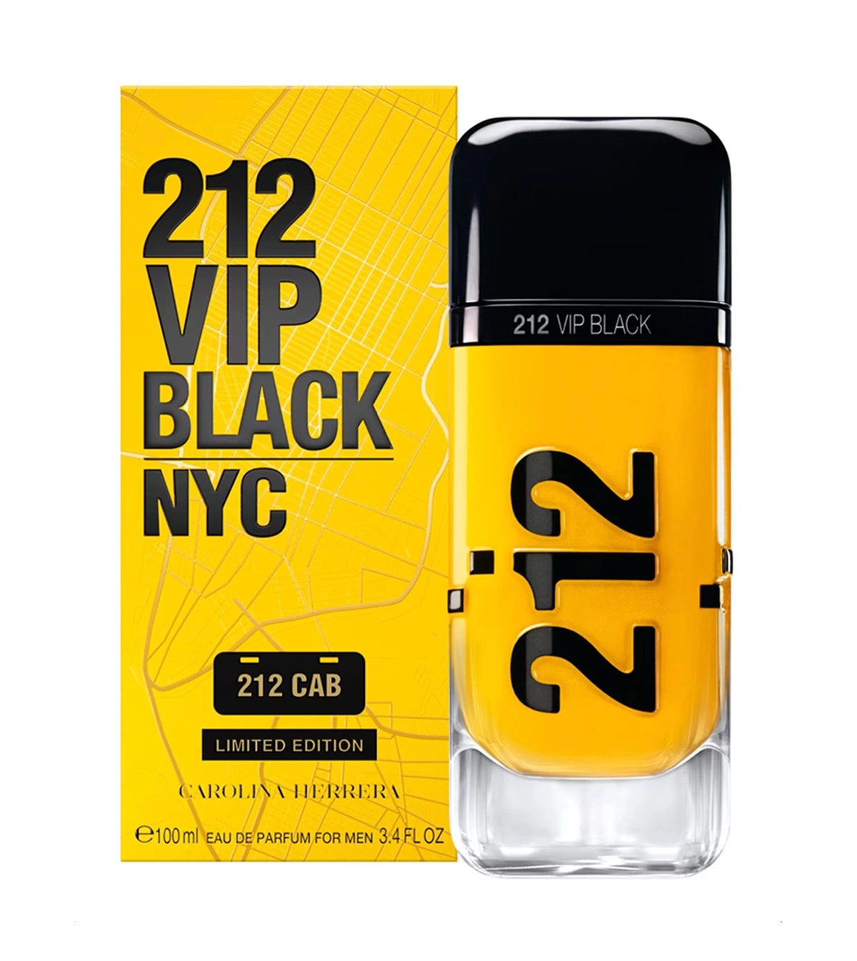 212 VIP Black 212 CAB Carolina Herrera 100 Ml EDP Hombre - VALMARA