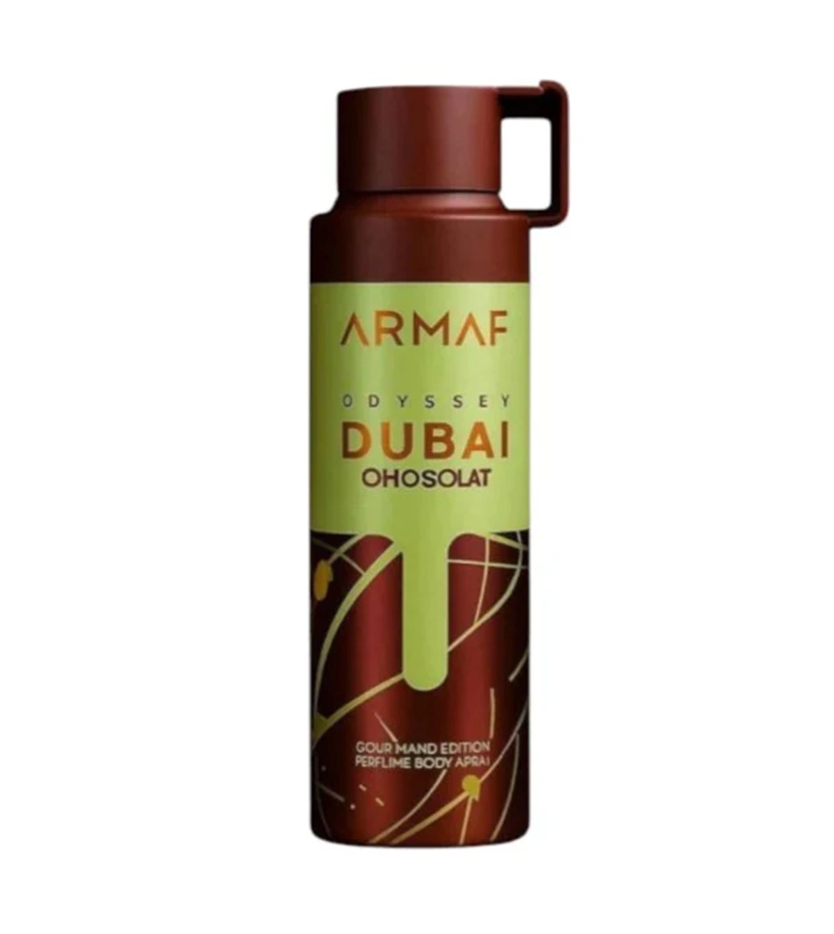 Body Spray Odyssey Dubai Chocolat Black Armaf 200 Ml - VALMARA