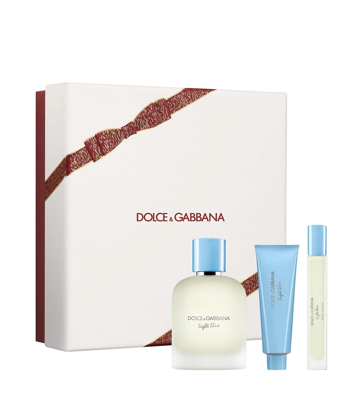 Set Light Blue De Dolce & Gabbana 3 Pcs Hombre EDT - VALMARA
