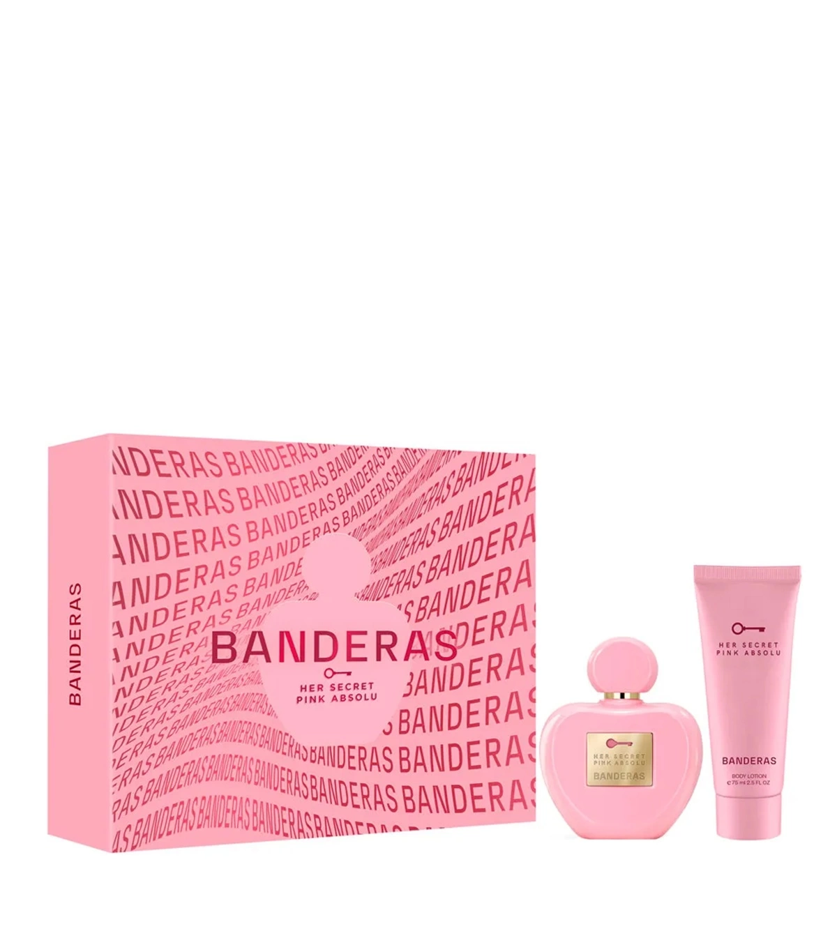 Set Her Secret Pink Absolu Antonio Banderas 2 Pcs EDP - VALMARA