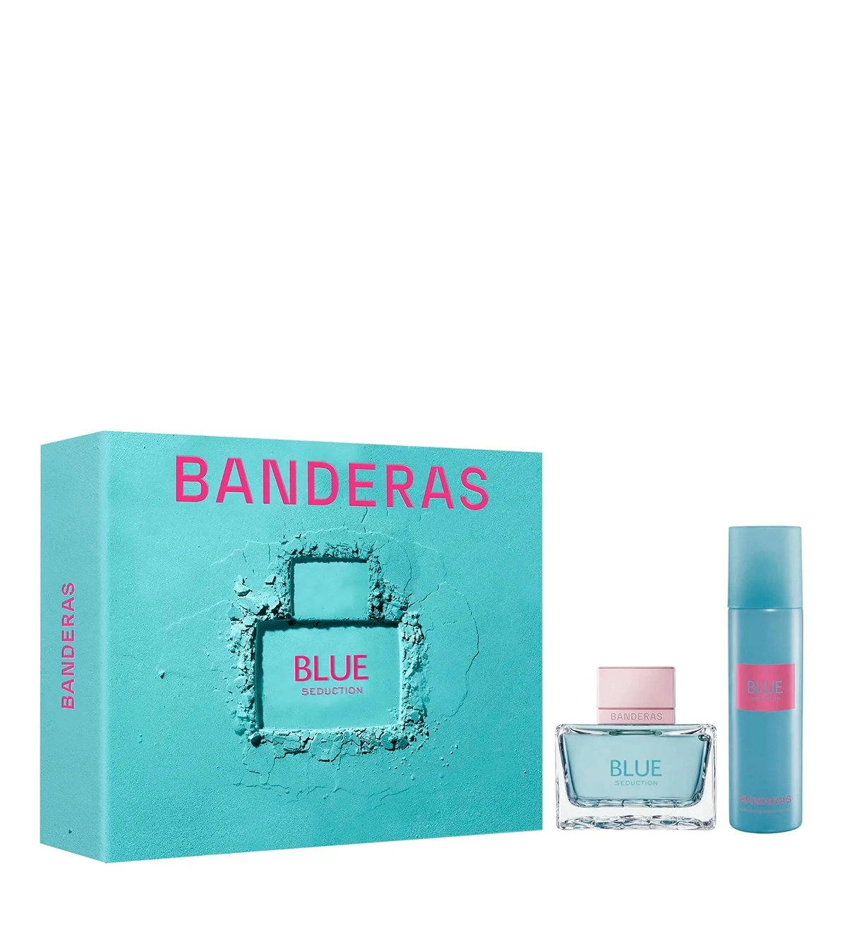 Set Blue Seduction De Antonio Banderas 2 piezas EDT Mujer - VALMARA