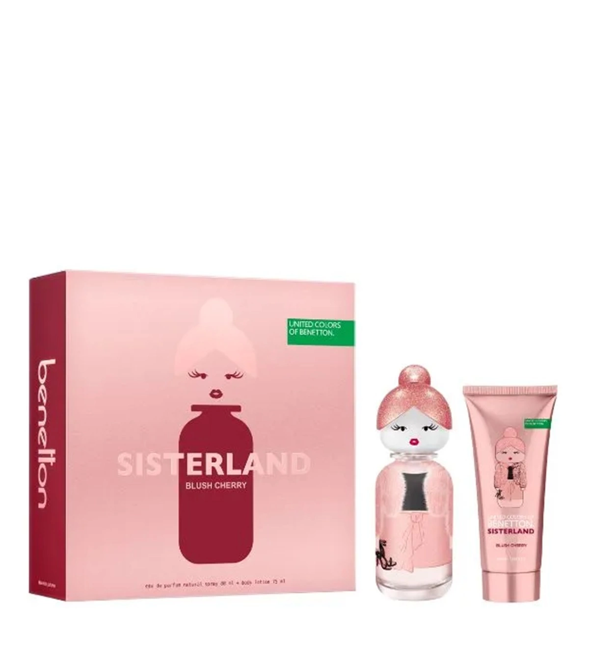 Set Sisterland Blush Cherry United Colors of Benetton 2 Pcs - VALMARA