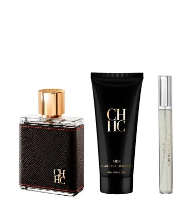 Set Ch Men Carolina Herrera 3 Pcs Hombre EDT
