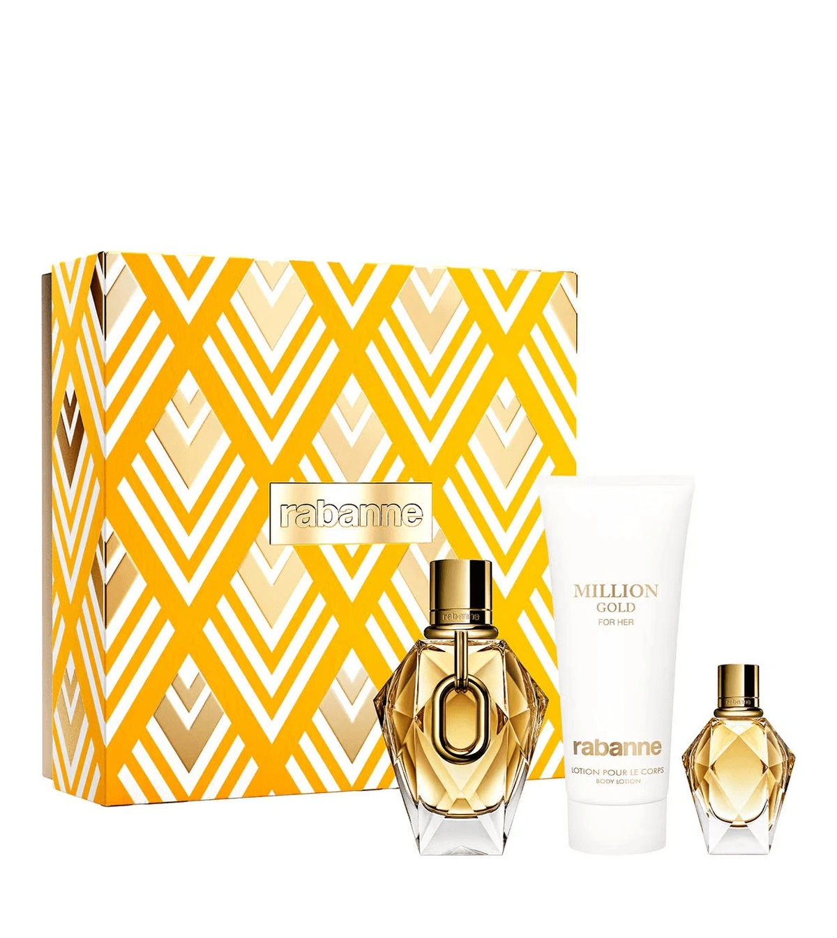 Set Million Gold Edp For Her De Rabanne 3 Pcs - VALMARA