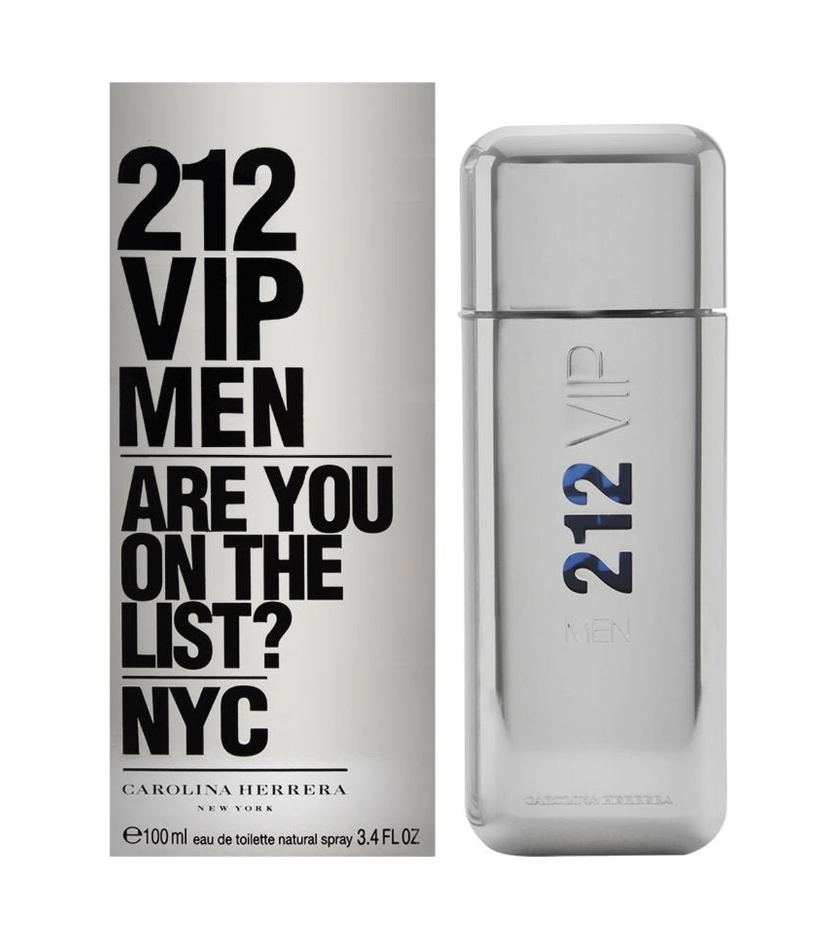 212 Vip Men De Carolina Herrera 100 ML Hombre EDT - VALMARA