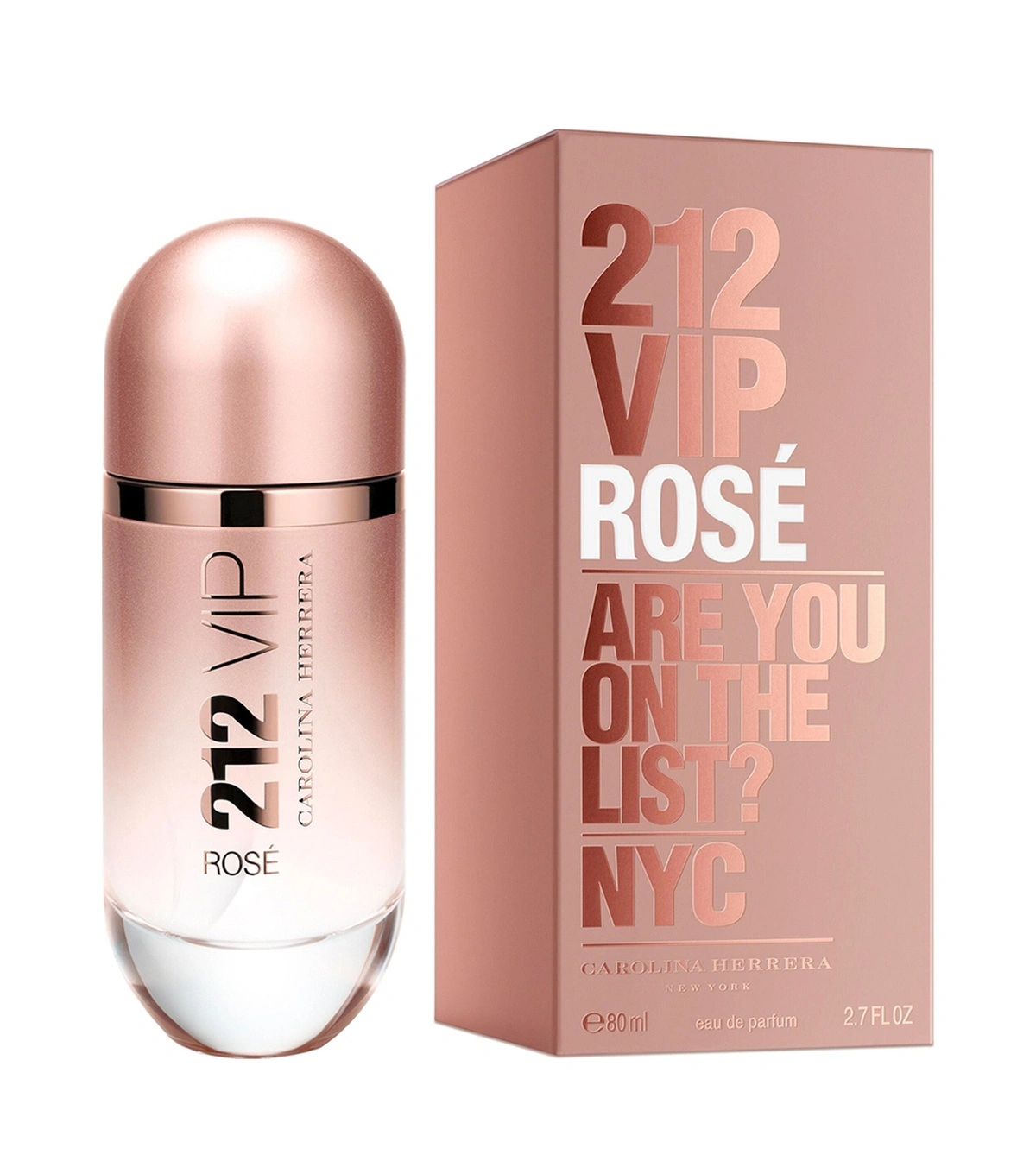 212 Vip Rose De Carolina Herrera 80 ML Mujer EDP - VALMARA