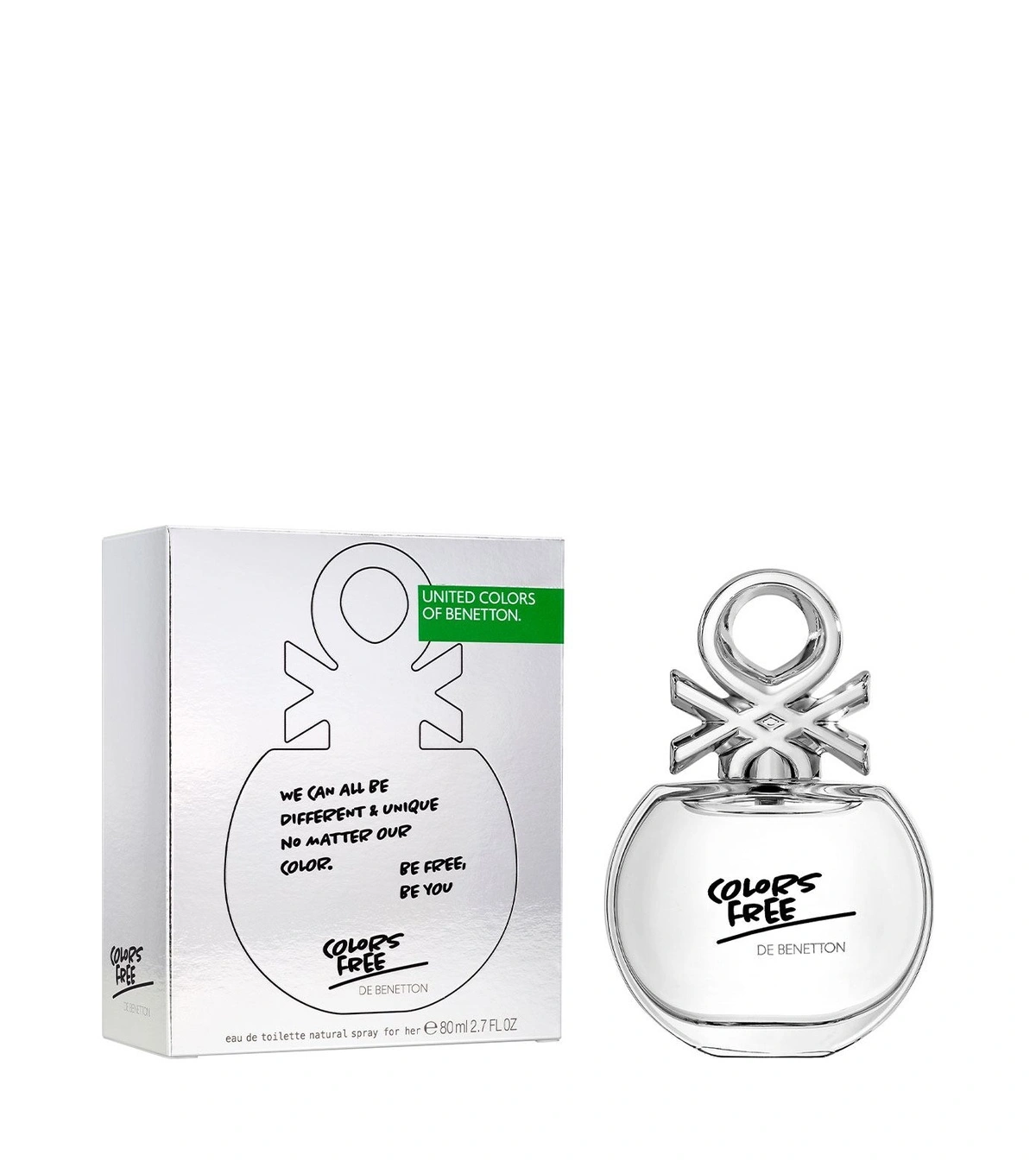 Colors Free De Benetton 80 ML EDT Mujer - VALMARA