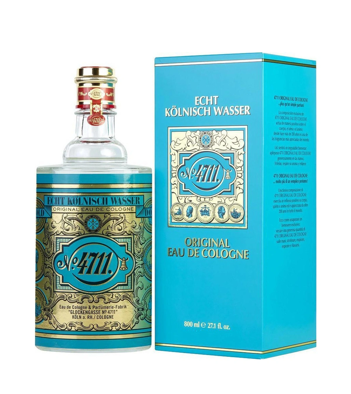 N°4711 De Maurer & Wirtz 800 ML Hombre EDC - VALMARA