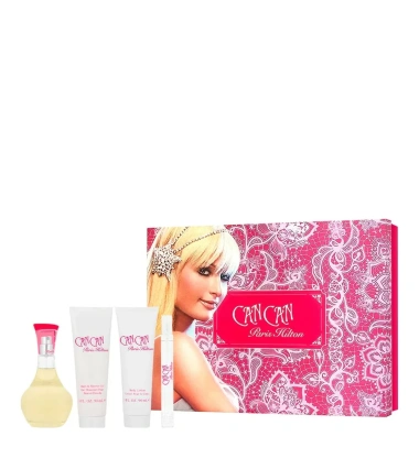 Set Can Can De Paris Hilton 4 Pcs Mujer EDP