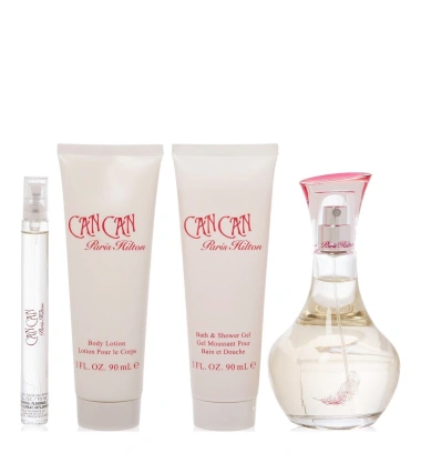 Set Can Can De Paris Hilton 4 Pcs Mujer EDP