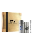 Set 212 Men NYC Carolina Herrera 3 Pcs EDT - VALMARA