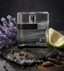 Imagen ambientada del perfume F De Ferragamo Black Pour Homme 100 ML EDT con notas de Lavanda, Pimienta Negra, Manzana, Haba ... - VALMARA