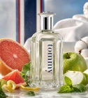 Imagen ambientada del perfume Tommy De Tommy Hilfiger 100 ML Hombre EDT con notas de Toronja, Manzana Granny Smith, Menta, Fl... - VALMARA