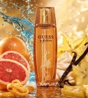 Imagen ambientada del perfume Guess De Marciano 100 ML Mujer EDP con notas de Toronja, Vainilla, Carambola, Curazao. - VALMARA