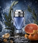 Imagen ambientada del perfume Invictus Paco Rabanne 100 ML Hombre EDT con notas de Notas Marinas, Toronja, Hoja De Laurel, Ám... - VALMARA