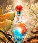 Imagen ambientada del perfume Live Luxe De Jennifer Lopez Mujer EDP con notas de Melón, Madreselva, Vainilla, Sándalo. - VALMARA