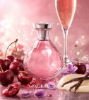 Imagen ambientada del perfume Dazzle De Paris Hilton 125 ML Mujer EDP con notas de Cereza Ácida, Champaña, Vainilla, Violeta. - VALMARA
