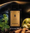 Imagen ambientada del perfume The Golden Secret De Antonio Banderas 200 ML Hombre EDT con notas de Cuero, Menta, Manzana, Cedro. - VALMARA