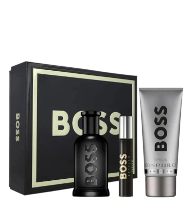 Set Boss Bottled Parfum De Hugo Boss Set 3 Pcs Hombre