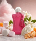 Imagen ambientada del perfume Oriana De Parfums De Marly 75 ML EDP Mujer con notas de Malvavisco, Flor De Azahar, Crema Batid... - VALMARA