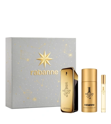 Set 1 Million De Paco Rabanne 3Pc Hombre EDT