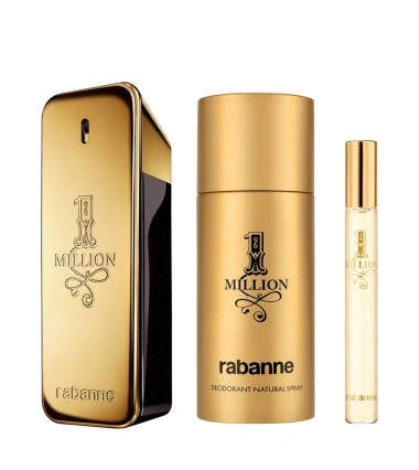 Set 1 Million De Paco Rabanne 3Pc Hombre EDT
