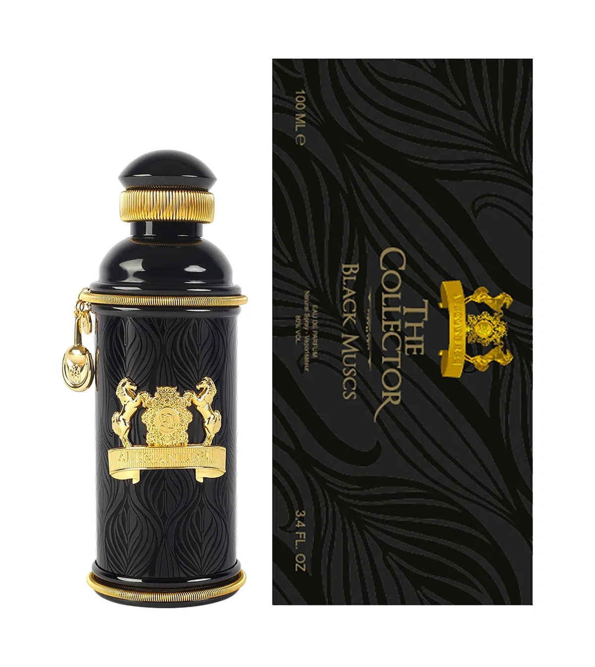 Black Muscs De Alexandre. J 100 ML Unisex EDP - VALMARA