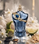Imagen ambientada del perfume Le Beau Narcisse Jean Paul Gaultier 125 Ml EDP con notas de Almizcle Empolvado, Haba Tonka, Ber... - VALMARA