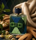 Imagen ambientada del perfume CH Men Swing Carolina Herrera 100 Ml EDP con notas de Pistacho, Gamuza, Cashmeran. - VALMARA