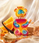Imagen ambientada del perfume Toy 2 Gummy De Moschino 100 Ml EDP Mujer con notas de Naranja Dulce, Vainilla, Cedro, Almizcle. - VALMARA