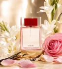 Imagen ambientada del perfume Chic De Carolina Herrera 80 ML Mujer EDP con notas de Nardo, Rosa De Bulgaria, Vainilla, Sándalo. - VALMARA