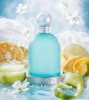 Imagen ambientada del perfume Halloween Blue Drop 100 ML Mujer EDT con notas de Cítricos, Manzana Verde, Jazmín, Almizcle. - VALMARA