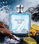 Imagen ambientada del perfume Voyage Sport Nautica 100 ML Hombre EDT con notas de Notas Marinas, Cítricos, Sal, Madera Roja D... - VALMARA