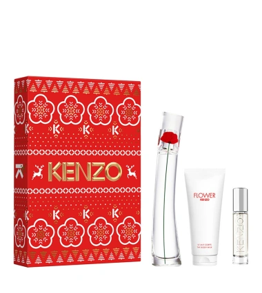 Set Flower By Kenzo De Kenzo 3 Pcs EDP