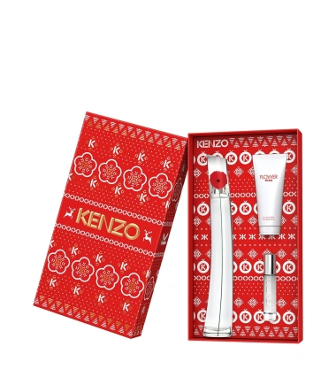Set Flower By Kenzo De Kenzo 3 Pcs EDP