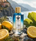 Imagen ambientada del perfume Cinque Terre De Mancera 120 ML EDP con notas de Sal, Limón, Pino, Hoja De Higuera. - VALMARA
