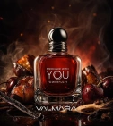 Imagen ambientada del perfume Stronger With You Powerfully De Emporio Armani 100 Ml EDP con notas de Castaña Glaseada, Cereza... - VALMARA